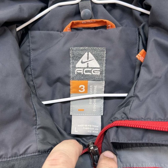 Nike ACG 3 Jacket Womens Basic Size Large Ladies Nylon Lightweight Warm - Picture 2 of 11